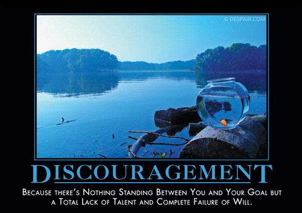 Discourging Fish Discouragement-Fish - Despair, Inc.