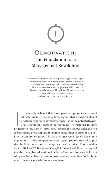 The Art of Demotivation - MBA Edition