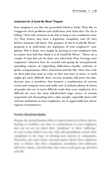 The Art of Demotivation - MBA Edition